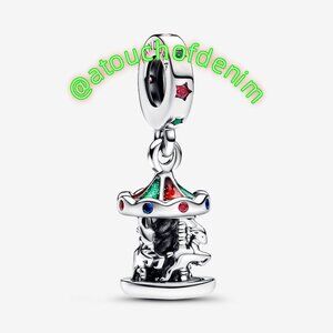 Pandora Spinning Carousel Dangle Charm